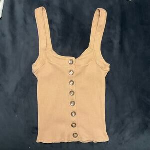 Free people ribbed tank xs‎